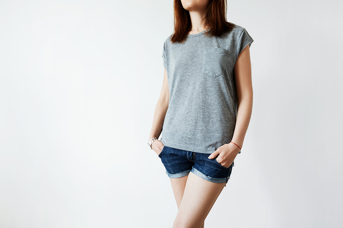 Denim Shorts & Tees