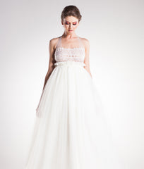 Sleeveless Bridal Gown