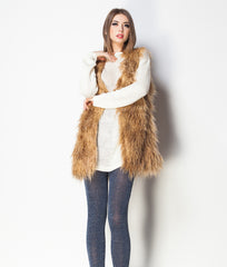 White Fur Coat